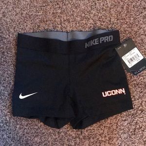 XS UConn NikePro spandex shorts